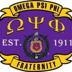 Who designed the omega psi phi shield