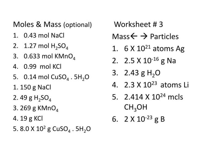 Gram formula mass worksheet answers