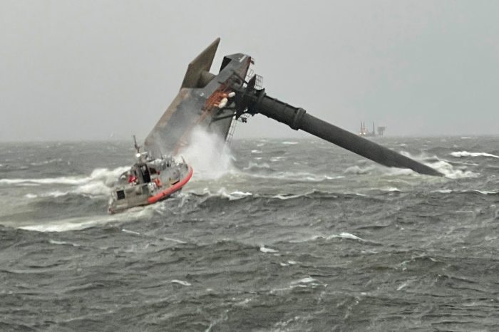 Guard capsized capsize