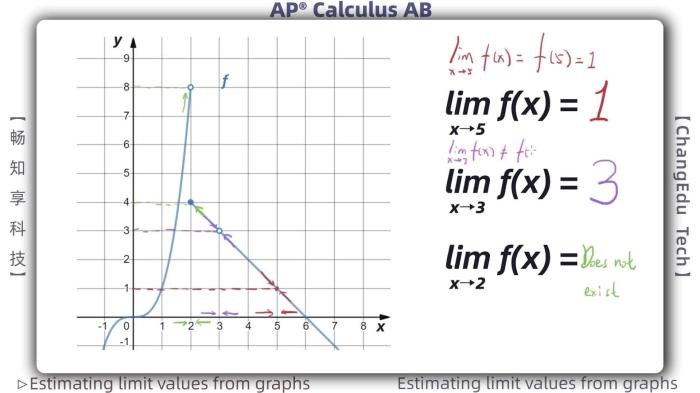 Skill builder topic 1.3 estimating limit values from graphs